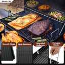 Grill Ash Pan for Royal Gourmet CC1830 Series Barrel Charcoal Grill