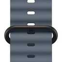 Apple Watch Band - Ocean Band - 49mm - Anchor Blue - One Size - Black Titanium Finish