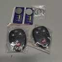 Key Fob Keyless Entry Remote Replacement for Chevy Silverado Avalanche Equinox Express Traverse GMC Yukon Sierra 1500 2500 3500 HD Acadia Savana Buick Enclave 2007 2008 2009 2010 2011 2012 2013 (4 Buttons)