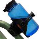 ABC by BiKASE - Any Bottle Cage, Bike Water Bottle Holder - Fits Any Bottle, Container, Speaker, Bicycle Bottle Holder for Frame or Handlebar (Strap)