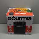 Gourmia Air Fryer - 7 Qt Large Capacity with LED Display, 12 One-Touch Presets, FryForce 360 Technology, Nonstick Dishwasher-Safe Basket & Crisper Tray, Black