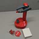 Electric Potato Peeler - Kitchen Automatic Rotating Peeling Tool for Fruit & Vegetable (Red)