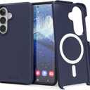 Crave for Samsung Galaxy S26 Case, Compatible with MagSafe Shockproof Protection Dual Layer Case for Samsung Galaxy S26 (6.3 inch) - Navy