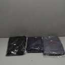 3 Pack Fleece Lined Leggings Women with Pockets -Warm Winter Yoga Pants for Women Thermal Running Workout Leggings Black/Grey/Navy XL