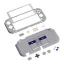 eXtremeRate PlayVital Classics SNES Style Protective Grip Case for Nintendo Switch Lite, Hard Cover for Nintendo Switch Lite - Screen Protector & Thumb Grips & Buttons Caps Stickers Included