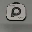 Aulumu G09 Magnetic Ring Grip | Omnidirectional Rotation | MagSafe Compatible | Aluminium Alloy Construction | Stable Dual-Sided Magnetic Attachment | Includes Handle Ring Phone Stand- Black