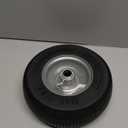 Marathon 00090 Flat-Free 2.80/2.50-4 Tire and Wheel Assembly, 3 Centered Hub, 3/4 Ball Bearings, Replacement Tire for Casters, Utility Carts and Other Equipment, Easy Install Assembly