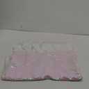 White/pink Hologram Mermaid Fish Scales-2 Way Stretch Lycra-2 Tone Sequins