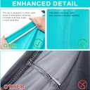 2 Pack XL Travel Laundry Bag, Machine Washable Dirty Clothes Organizer with Drawstring,Large Enough to Hold 4 Loads of Laundry, Easy Fit a Laundry Hamper or Basket Travel Essentials 24" x 36"