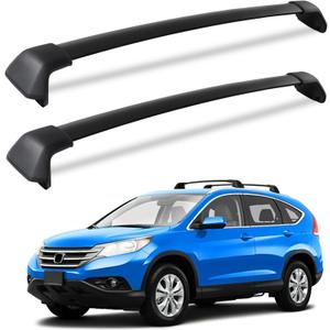 Roof Rack Cross Bars Fit for Honda CRV CR-V 2012 2013 2014 2015 2016 with Side Rails, Aluminum Roof Rails Crossbars cargo bars Canoe Bike Kayak Car Snowboard Rooftop Cargo Carrier Luggage