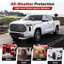 Sunsdrew Mud Flaps for Toyota Tundra 2022-2026 Mudguards Accessories All-Weather Splash Guards 4PCS No-Drill Front&Rear Tundra Mudflaps Set(Not fits SR Models)
