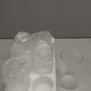 SUPMIND 6 Pack Glass Cylinder Vase for Table Centerpieces, 6 Inch Clear Glass Flower Vases Bulk Glass Hurricane Candle Holder Small Floral Vases for Table, Floating Candle Vase for Wedding Home Dcor