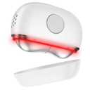 Dopsikn Red Light Therapy for Face and Neck, 7 Color Gua Sha Facial Massager with Hot & Cold Modes, Vibration Face Depuffer Tool for Contouring, Lifting, Gifts for Women & Men (White)