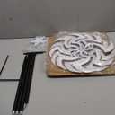 Wind Spinners Outdoor Metal with Patriotic, American Flag Pinwheel Decorations with Metal Stake, Yard Art Decor for Patio, Lawn & Garden, Creative Gifts 57.5 * 13 Inch