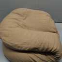 Baby Lounger, Newborn Lounger with Breathable & Soft Cover for Home and Travel, 0-24 Months Newborn Babies Essentials Gifts. Brown (1 Cover Included)