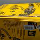 DEWALT 12 Gallon Poly Wet/Dry Vac, 5.5 HP Shop Vacuum Wet Vacuum Cleaner for Workshop, Jobsite, Commericial Area, Large Pick-Up Capacity, Yellow,DXV12P