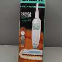 Shark Steam Mop with 2 Machine Washable Dirt Grip Pads, Removable Water Tank, Lightweight, Steam Cleaner for sealed Hard Floors, Marble, Stone, Hardwood, Tile, Laminate, White/Seafoam, S1000