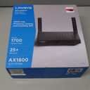 Linksys Mesh Wifi 6 Router, Dual-Band, 1,700 Sq. ft Coverage, 25+ Devices, Speeds up to (AX1800) 1.8Gbps - MR7350