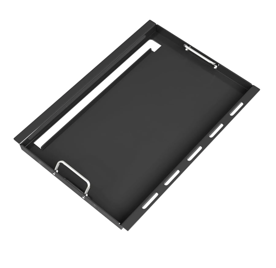 Full Size Griddle Insert for Weber Spirit I & II 300 Series Gas Grills, Flat Top Grill Griddle Replacement for Weber GS4 Spirit 2 Grill Parts E310 S310 E320 S320 Grills, Carbon Steel