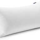 MIULEE Feather Pillow Insert 14x22, Decorative Down Feather Decorative Fluffy Throw Pillow Cotton Fabric for Living Room Sofa Bed