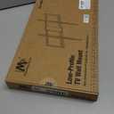 Mounting Dream TV Mount Fixed for Most 42-84 Inch Flat Screen TVs, UL Listed TV Wall Mount Bracket up to VESA 600 x 400mm and 132 lbs - Fits 16"/18"/24" Studs - Low Profile and Space Saving MD2163-K