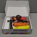 Digital Energy Wireless Handheld Game Buzzer System - Console Displays First Buzz-in - Great for Jeopardy, Family Feud, Trivia and Buzz Games - 8 Joystick Buzzers