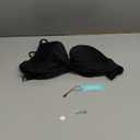 RELLECIGA Women's Underwire Bikini Top (Medium, Black)