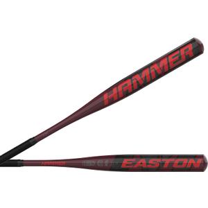 Easton | Hammer Slowpitch Softball Bat | Approved for Play on All Fields | Loaded | 12" Barrel (34" / 28 oz., Red)
