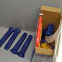 Kids Easel for Toddlers Age 2-4 Art Magnetic White Board & Chalkboard Double Side Adjustable Stand Drawing Writing Learning Educational Toy for 2 3, 4 Year Boys Girl Birthday Gifts (Blue)