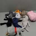 8Pack Snow Golem Plush, Enderman Plush, Baby Wolf, Baby Pig, Spider, bat, Skeleton Shooter, Squid Stuffed Animals ToysGreat Gift for Children and Fans.