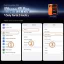 DMJN Unbreak Top 9H+ Glass for iPhone 17 Pro Screen Protector(13FT Military Grade Shatterproof, Longest Durable) Screen Protector 17 Pro Tempered Glass, Full Coverage,Easy Installation, 2 Pack (Clear)