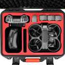 FPVtosky Hard Case for Avata 2 Drone Combo, Waterproof Carrying Case, Fits DJI Goggles 3 [NOT for Goggles N3], RC Motion 3 & DJI FPV Remote Controller 3 Accessories [CASE ONLY]