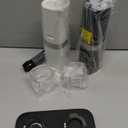 Home Hero Electric Salt and Pepper Grinder Set - Automatic Salt and Pepper Grinder Set Rechargeable. Electronic Salt and Pepper Shakers with LED Light, Electric Pepper Grinder & Salt Grinder, Set of 2 (White & Black)