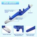 2025 Upgrade 5304517203 Dishwasher Lower Spray Arm for Frigidaire & Kenmore Dishwasher Replacement Parts,154568002 154414101 & More (food grade material) Blue