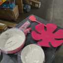 CAROTE 18Pcs Ceramic Cookware Set with Detachable Handle, Pots and Pans Set Non Stick, Non Toxic Kitchen Cooking Sets with Stand-Up Lid, PFAS and PFOA Free, Oven Safe, Induction Ready, Pink