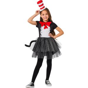 InSpirit Designs Dr. Seuss, Cat in the Hat Youth Dress Costume (Medium)