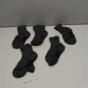 CaiDieNu Bamboo Viscose Diabetic Socks: Non Binding Wide Hospital Ankle Socks for Women Men Elderly Pregnant Edema 5 Pairs