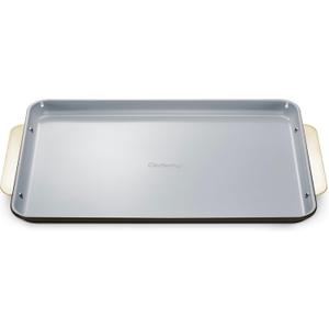 Caraway Non-Stick Ceramic Baking Sheet - Naturally Slick Ceramic Coating - Non-Toxic, PTFE & PFOA Free - Perfect for Baking, Roasting, and More - Large (18" x 13") - Black