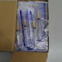 100 Pack Disposable 2.5ml/cc Lab Syringes with 25Ga 1 Inch Needle Luer Lock, Individually Sealed Packed