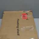 Versatile 7 Tier Wall Shelf Unit,Black Lack Wall Shelf,Display Floating Shelf with LED Remote Control Light