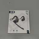 BANIGIPA Bluetooth Headset with Removable Microphone, Noise Cancelling Wireless Headset for Phones Laptop Computer PC, Open Ear Headphones for Office Meeting Running Cycling Driving Working-12 Hrs