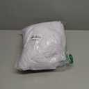 White Wedding Arch Draping Fabric 2 Panels 30'' x 18FT Sheer Chiffon Arch Drapery for Photo Booth Bridal Shower Baby Shower Church Decor Newborn Photography Christening Outdoor Party