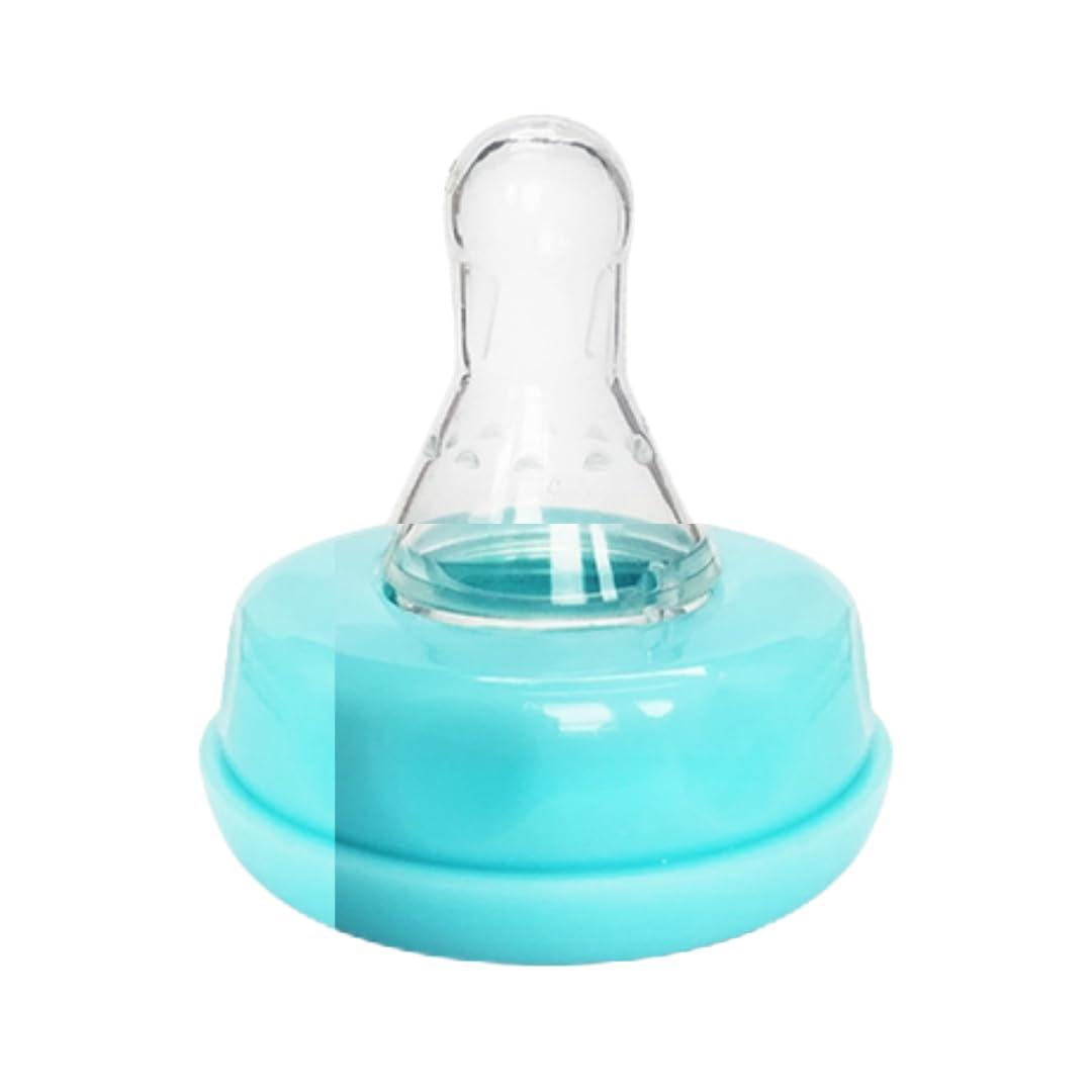 Blue Baby Bottle Nipples 20-Pack  Universal Fit, BPA-Free, Anti-Colic Design for Newborns, Infants, and Toddlers (20 Count, Pack of 1, Cross-Cut Fast Flow)