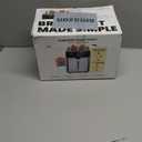 Chefman Smart Touch 2 Slice Digital Toaster, 6 Shade Settings, Touchscreen Controls, Extra-Wide Slots for Thick Breads & Bagels, +10 Seconds, Defrost, Removable Crumb Tray  Stainless Steel