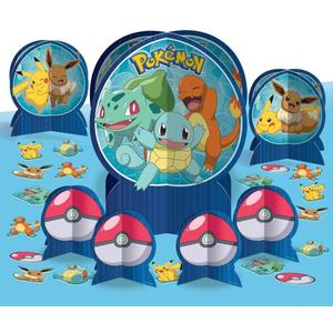 Table Decorating Kit (23 Pc Set) - Sturdy, Perfect Party Essential For Themed Parties & Events, Pokemon