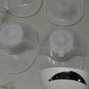 Hands Free Breast Pump Wearable MY-375 - Strong Suction, Low Noise, Wearable Breastfeeding Pump with 4 Mode &12 Levels, Portable Electric Breast Pump 24mm - 19/21/Insert/Flange, 2 Pack (White)