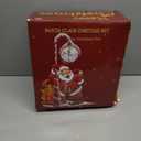 JONRRYIN Santa Claus Costume for Men, 15Pcs Deluxe Santa Claus Outfit Adults Men Set Professional Christmas Clause Suit Adult (XXXL)