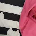 keaiyouhuo Kids Princess Cat Costume Girls Ruffle Sleeve Casual Dresses with Headband Halloween Christmas Birthday Dress up (5-6 Years, Rose Red)