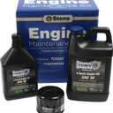 Stens 785-742 Engine Oil Change Kit Compatible with/Replacement for Briggs & Stratton Intek 15.5, 17 and 17.5 HP Engines; Intek Series 20 Thru 21 Gross HP Engines 492932S Mowers