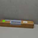 AOSKY Blackout Roller Shades Cordless Blinds for Windows, Free-Stop Shades with Valance, Thermal Insulated Fabric, UV Protection, Natural Woven Blinds for Home and Office (15" W x 72" H, Black)